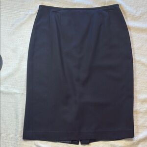 Kasper Classic Black Pencil Skirt